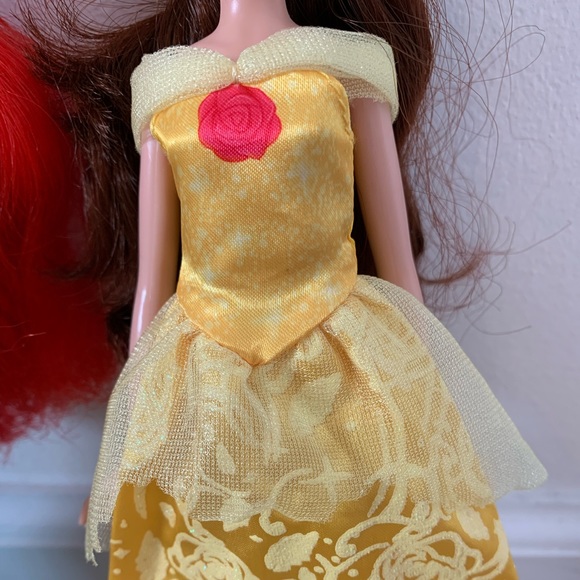 DISNEY PRINCESSES THE LITTLE MERMAID & BELLE - Picture 5 of 9